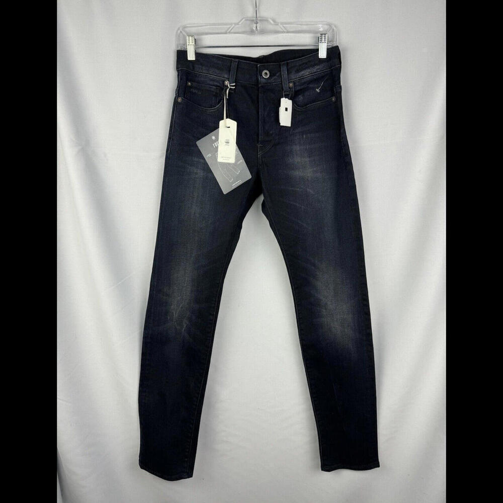 G-Star RAW 3301 Slim Jeans Dark Blue Size 28 W, 32 L